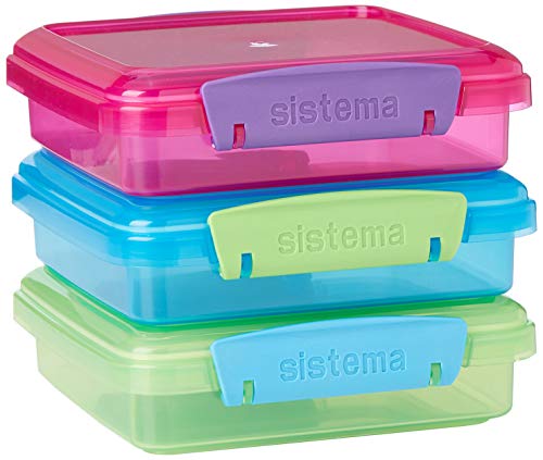 Sistema Sandwich-Boxen mit kontrastierenden Clips